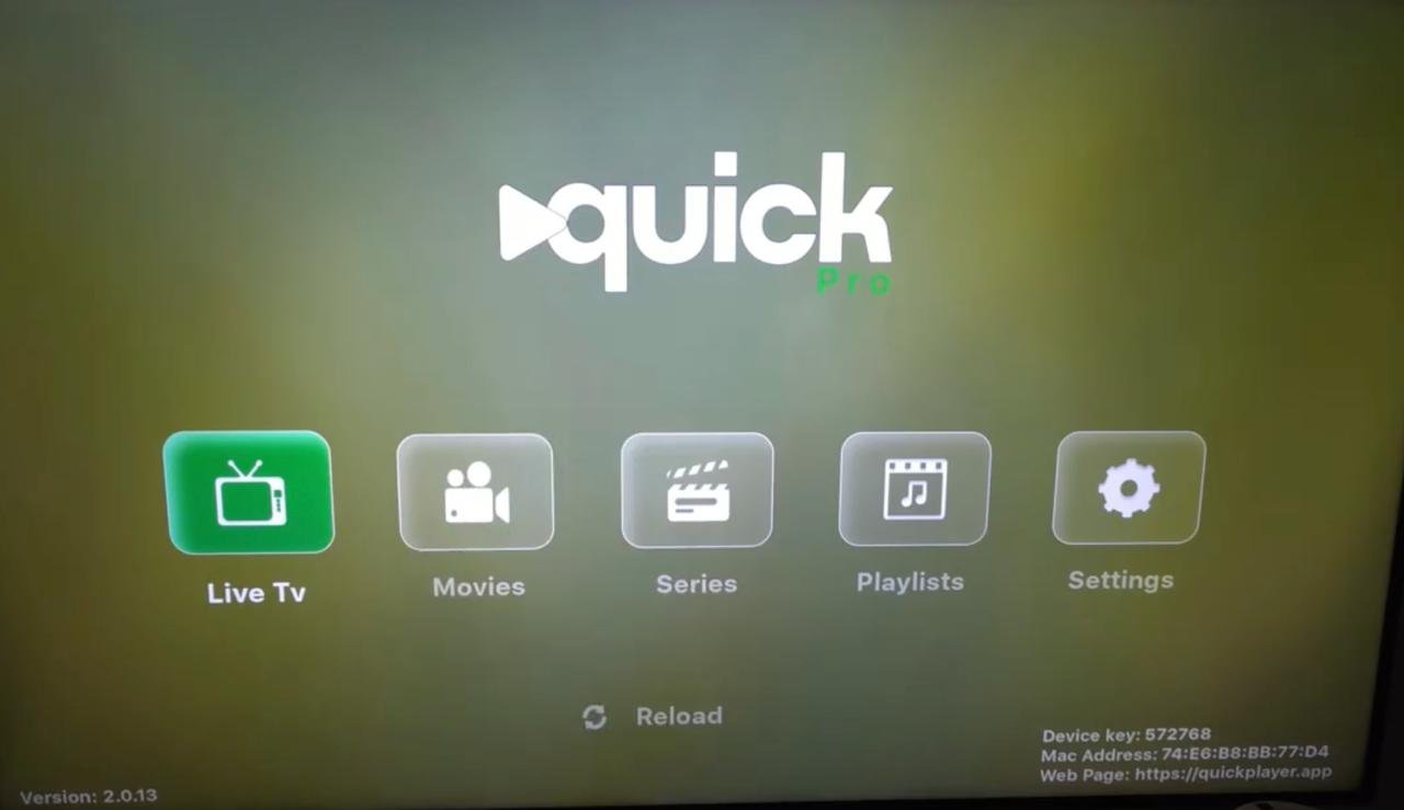 Capa do Quick Pro